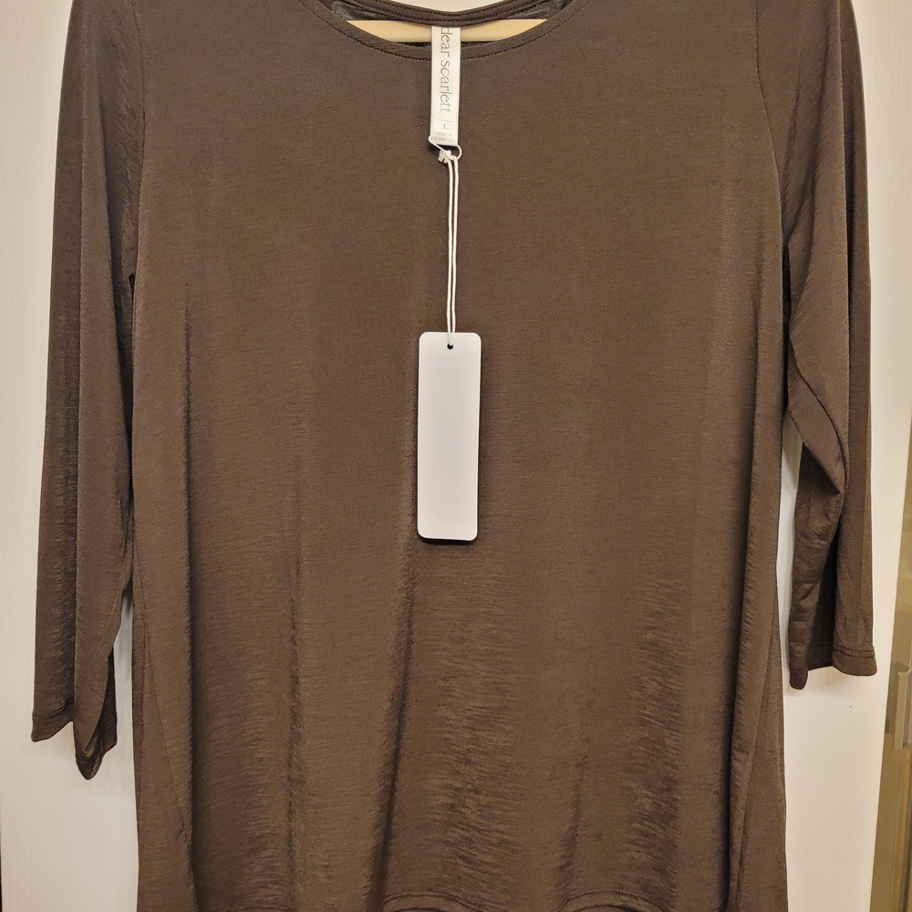 Brown Women's Top